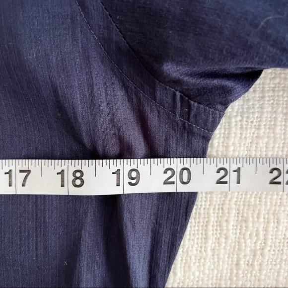 Guess Jeans Mens Navy Long Sleeve Button-Down Shirt Size S NWT - Picture 6 of 7